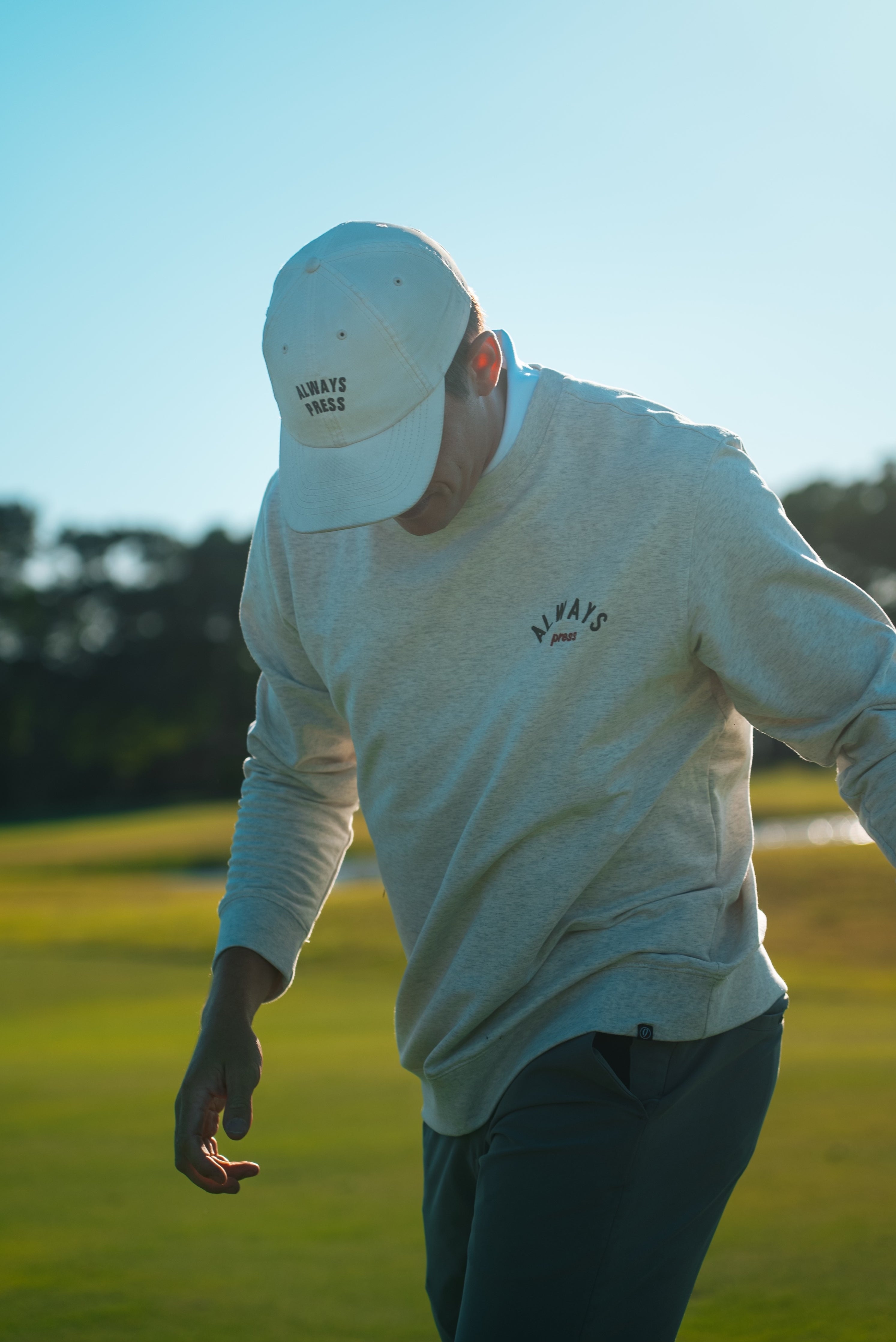 The ALWAYS PRESS Essential Crewneck