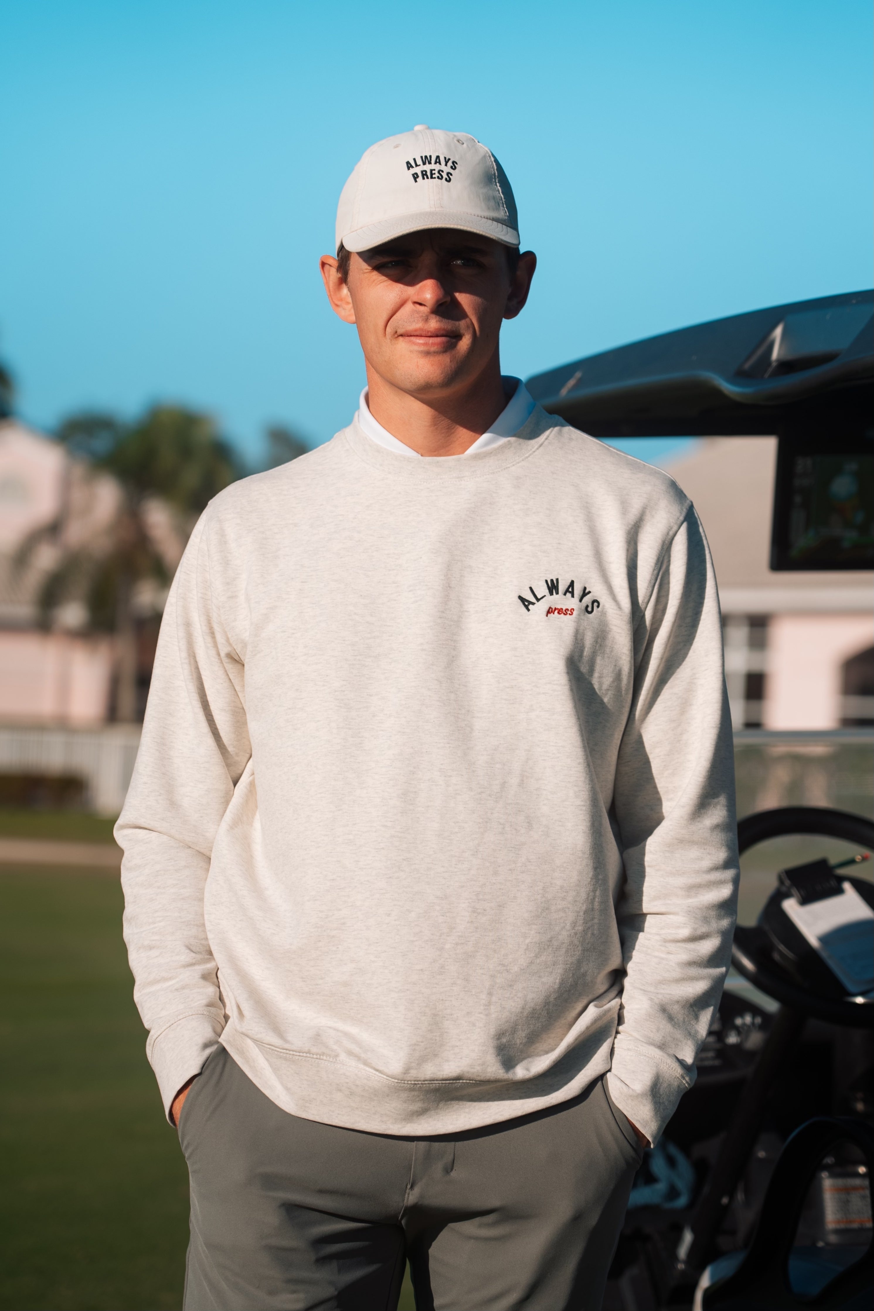 The ALWAYS PRESS Essential Crewneck