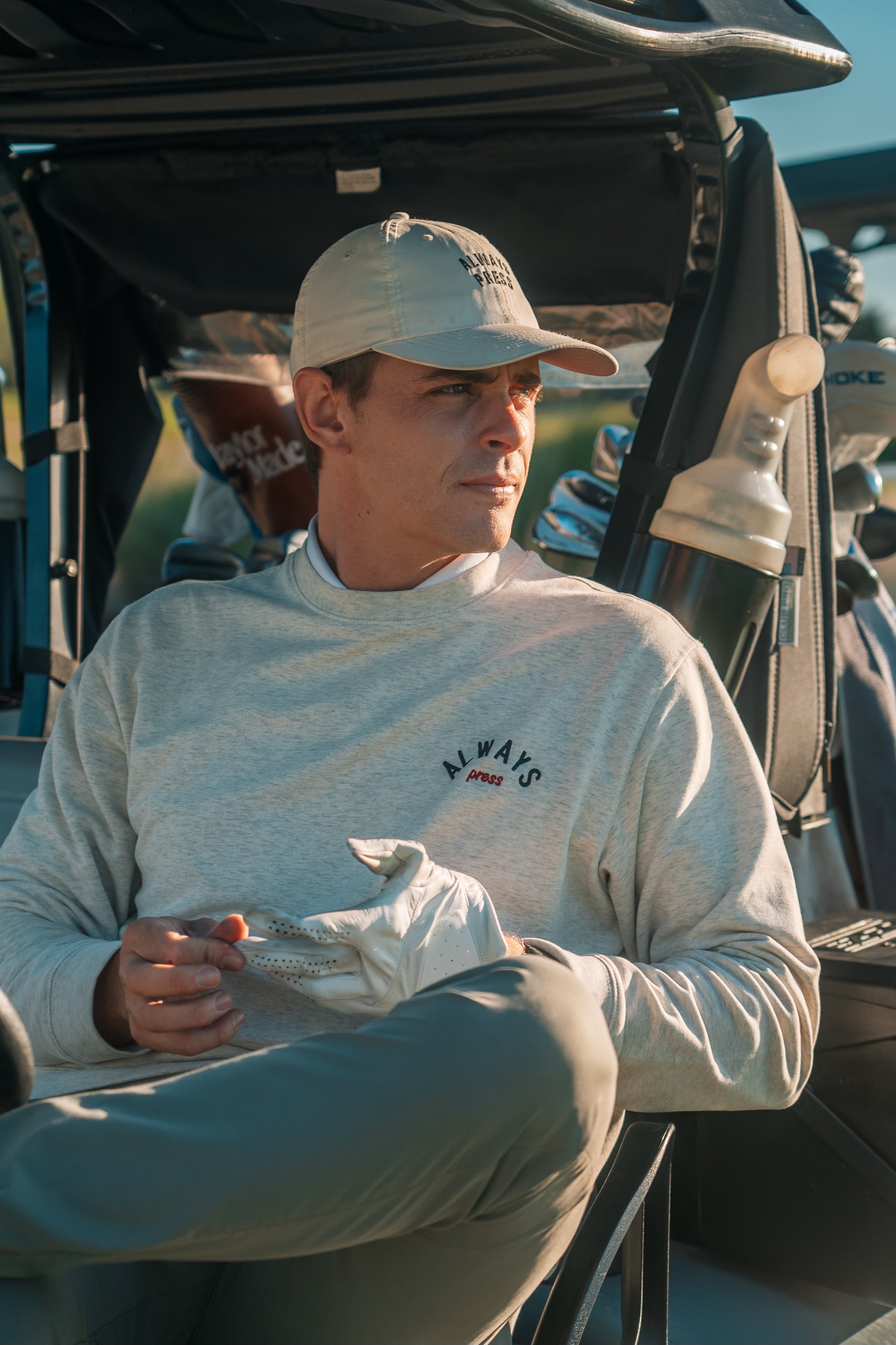 The ALWAYS PRESS Essential Crewneck