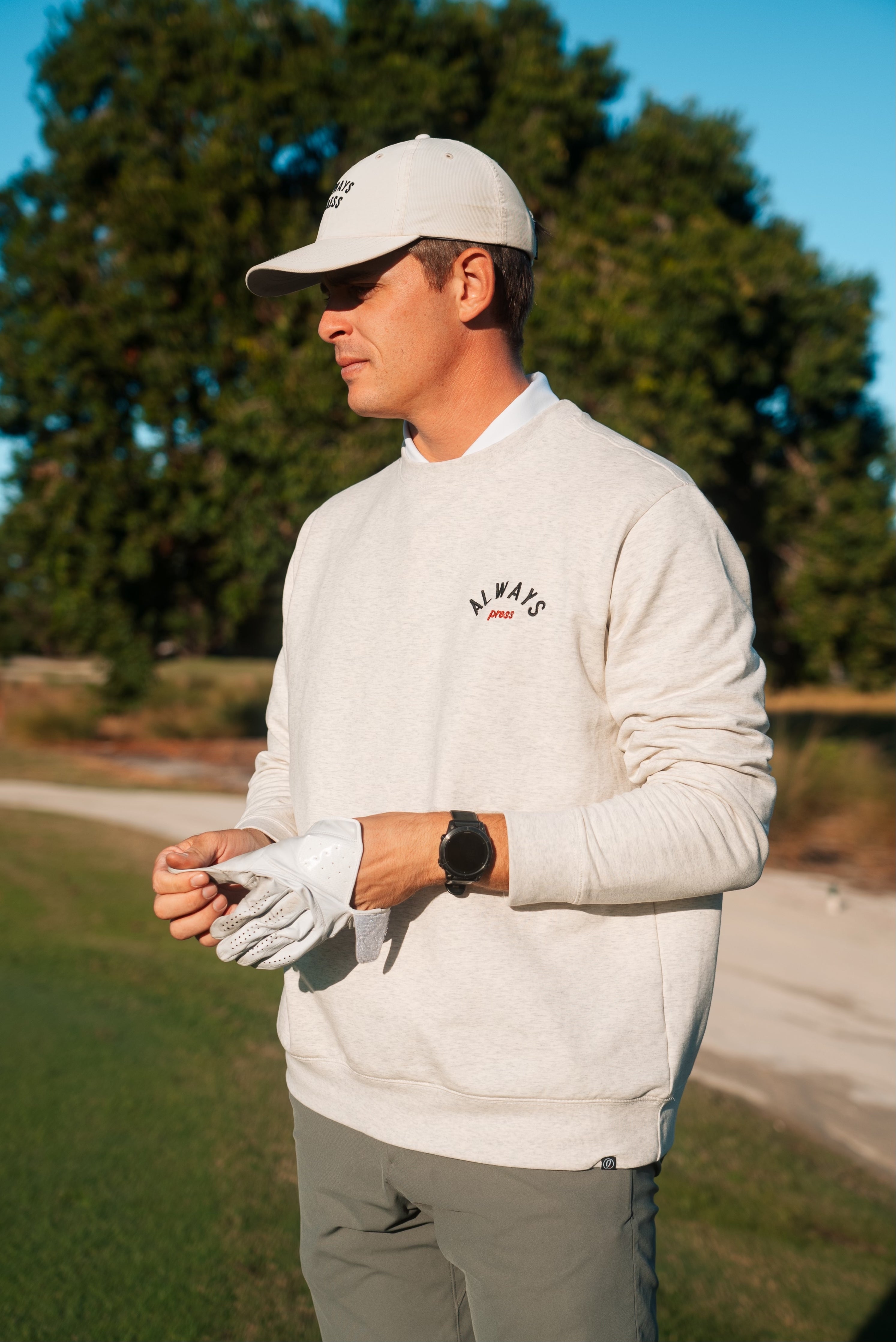 The ALWAYS PRESS Essential Crewneck