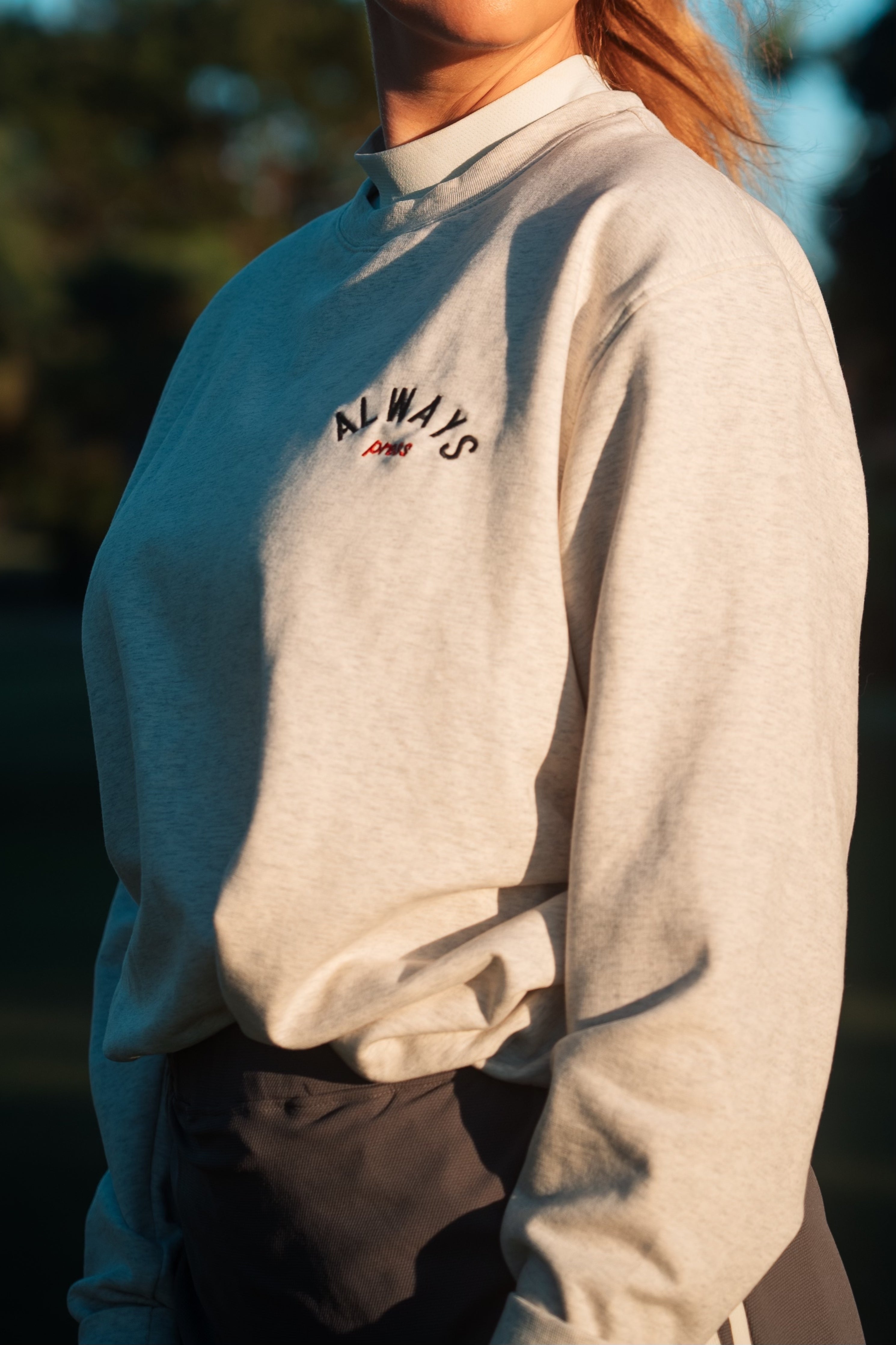 The ALWAYS PRESS Essential Crewneck